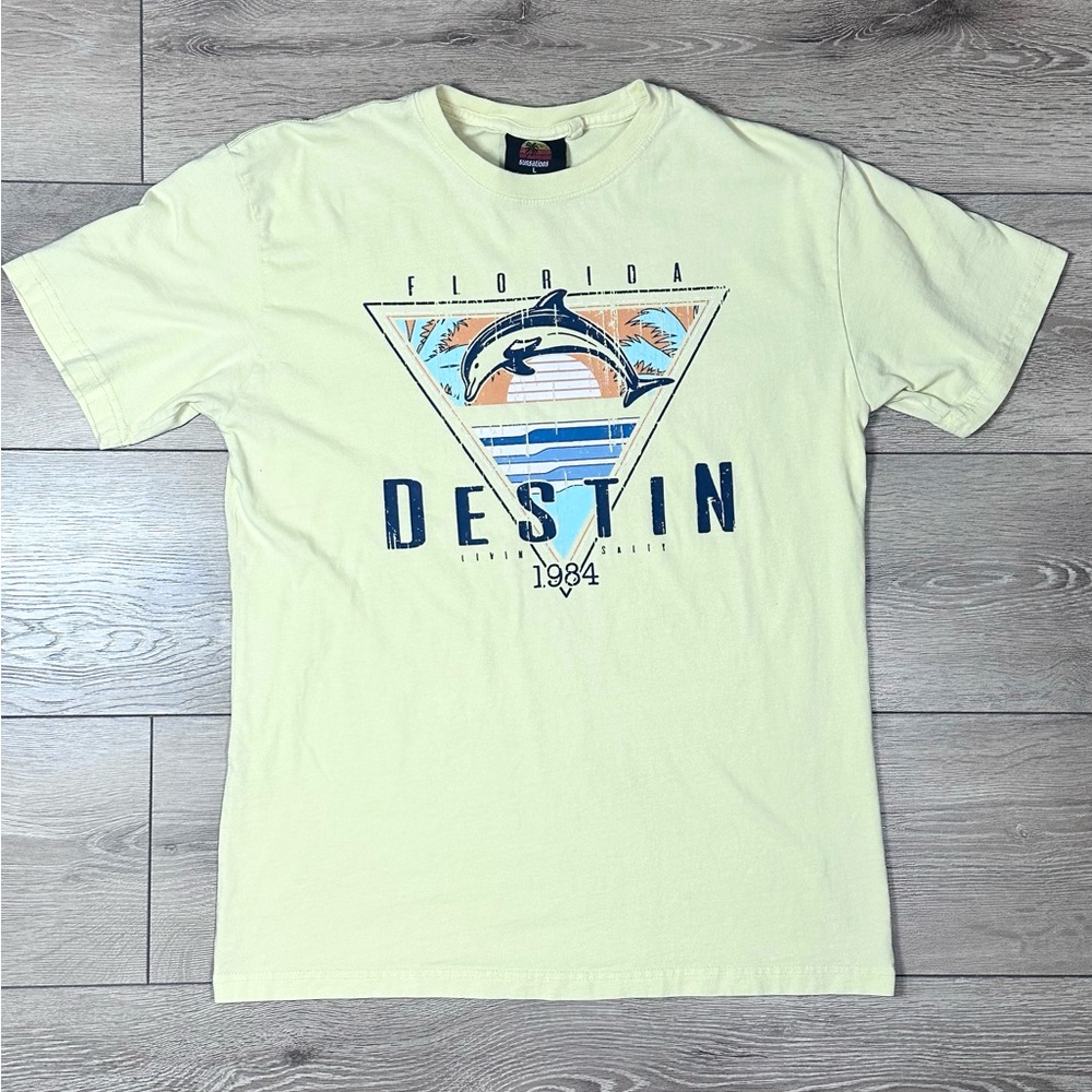 •Sold•  Retro Destin FL 1984 Short Sleeve Vintage Tee Unisex - Picture 3 of 11
